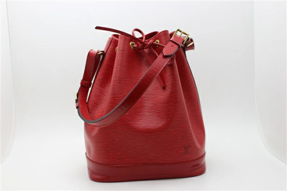 LOUIS VUITTON Noe Bag Shoulder Epi Castilian Red